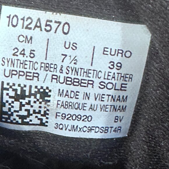 Asics Gel Contend 6 Black Running Shoes Sneakers Gym Walking Athletic Size 7.5 - Picture 11 of 11